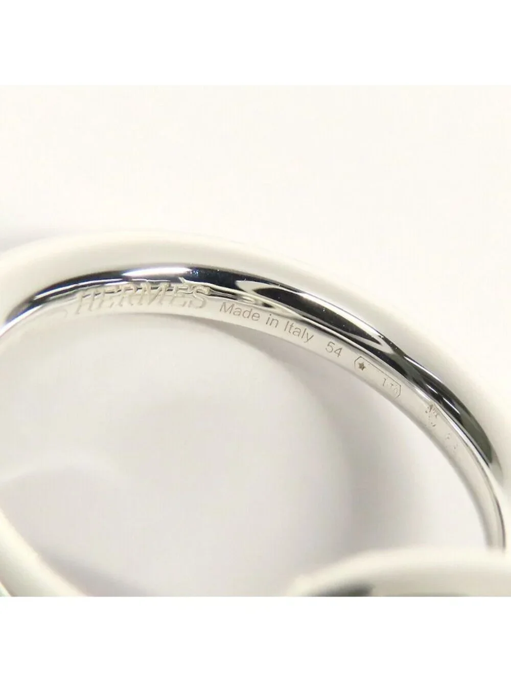 Hermes Echappee MM Ring 54 Star Silver